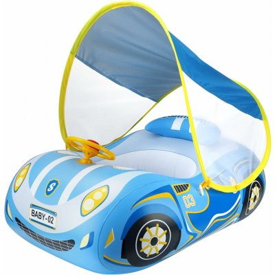 SwimBoBo Plavecký kruh se stříškou Car – Zboží Dáma