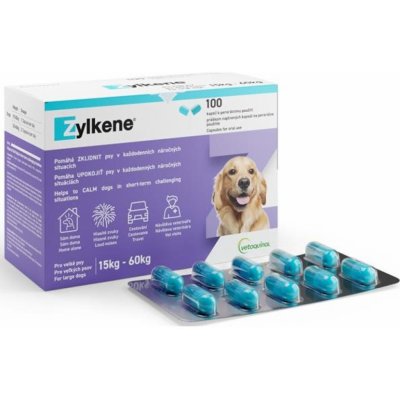 Vetoquinol Zylkene 450 mg pro velké psy 15-60 kg 2 x 100 tablet – Sleviste.cz