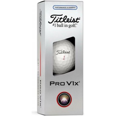 Titleist PRO V1x Performance Alignment bílo/modré 3 ks – Zboží Mobilmania