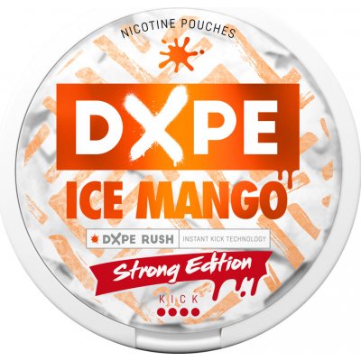 DXPE ice mango strong edition 16 mg/g 22 sáčků – Zboží Dáma