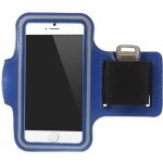 AppleMix Sportovní pouzdro pro Apple iPhone 6 / 6S - tmavě modré s reflexním pruhem – Zboží Živě