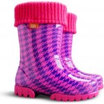 Demar Hawai Lux Print pepita růžová – Zboží Dáma