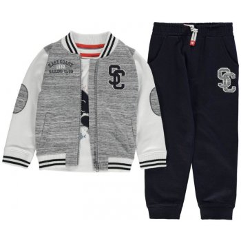 Crafted Tepláky Three Piece Varsity Set Infant Boys Blue