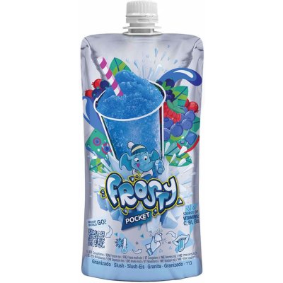 Granizados Maresme S.L. Frosty Pocket Slush Berry 160g – Hledejceny.cz