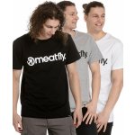 Meatfly Logo Multipack 22/23 Black Grey Heather White – Hledejceny.cz