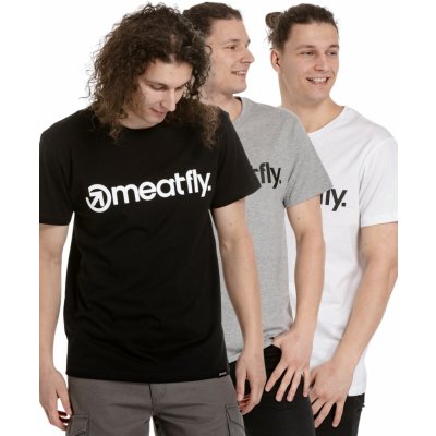 Meatfly Logo Multipack 22/23 Black Grey Heather White – Hledejceny.cz
