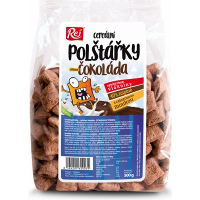 Rej Polštářky cereální čokoládové 500 g – Zbozi.Blesk.cz