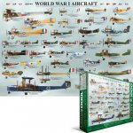 EuroGraphics Letadla 1. světové války World War I Aircrafts 1000 dílků – Hledejceny.cz