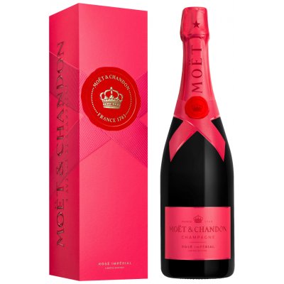 Moët & Chandon Rosé Impérial Holiday 2025 edition 12% 0,75 l (karton) – Sleviste.cz