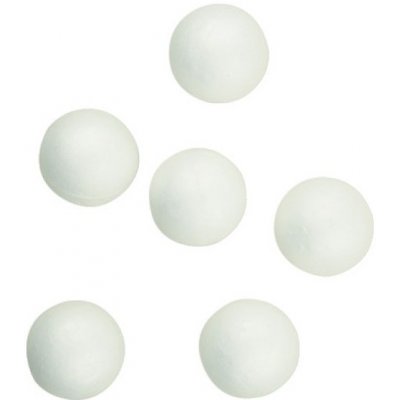 Anděl Přerov Koule z polystyrenu 4 cm 6 ks – Sleviste.cz
