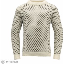 Devold Nordsjø Wool Sweater klasický vlněný svetr offwhite