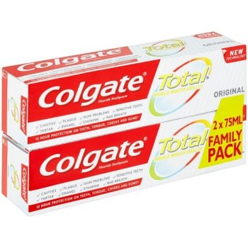 Colgate Total Original zubní pasta 2 x 75 ml