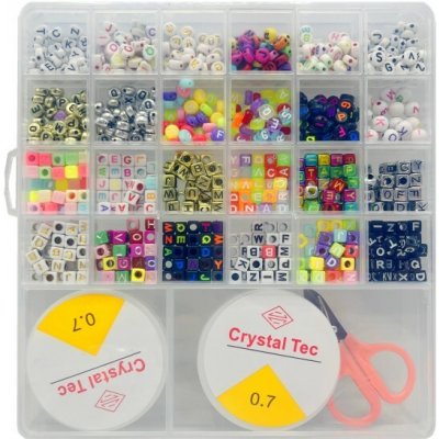 Sada korálků - 210 g - PK510-71 – Zboží Dáma