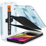 Spigen Glass tR EZ Fit Transparency Sensor Open Privacy 2 Pack iPhone 14/13 Pro /13/16e AGL03388 – Zboží Živě