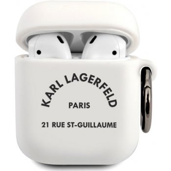 Karl Lagerfeld AirPods cover Silicone RSG KLACA2SILRSGWH