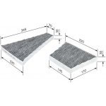 Filtr, vzduch v interiéru BOSCH 1 987 435 506 BO 1987435506 – Hledejceny.cz