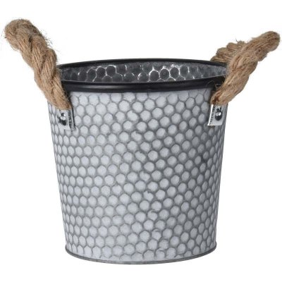 H&L Kovový obal Embos na květináč 15x15x17cm, malý FZ3000610 – Hledejceny.cz