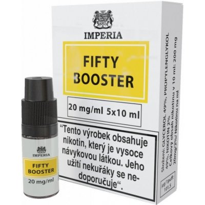 Fifty Booster IMPERIA 5x10ml PG50-VG50 20mg – Hledejceny.cz