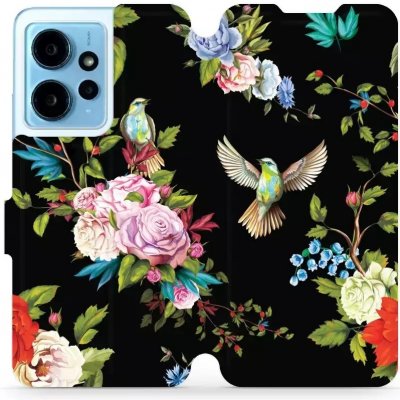 Mobiwear - Xiaomi Redmi Note 12 4G - VD09S Ptáčci a květy – Zboží Živě