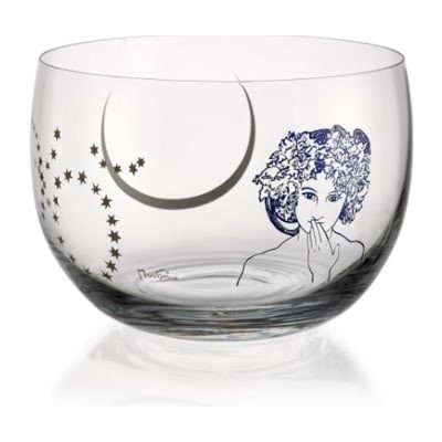 Crystalex Mísa Mucha Moon čirá 200 mm, 1 ks – Hledejceny.cz