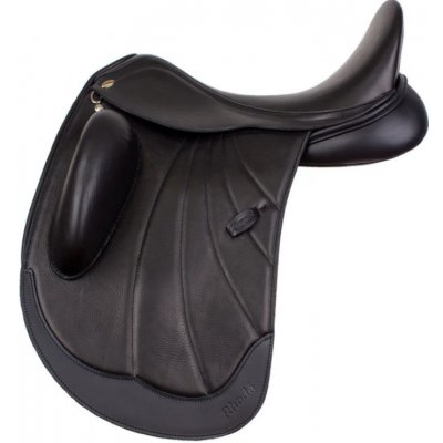 KenTaur Sedlo drezurní Rhodé GRP Slim DK vlna černá SUPER COMFORT glitter+lak – Zboží Dáma