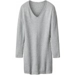 esmara Dámské úpletové šaty stříbrná – Zbozi.Blesk.cz