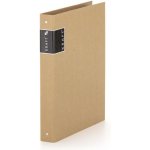 Karton P+P Pořadač A4 lamino R25 - 4kroužek - KRAFT Nature - 7-040 – Zboží Živě