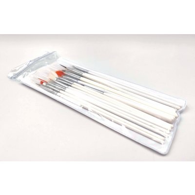 Fengda Set 15 malířských modelářských štětců na detaily a linky – Zboží Dáma