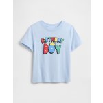 GAP Baby tričko s potiskem Modrá – Hledejceny.cz