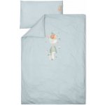 Little dutch povlečení Forest Friends Blue 140 x 100 cm a 40 x 60 cm – Sleviste.cz