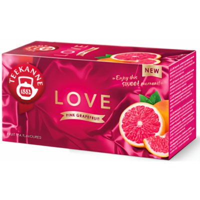 Teekanne LOVE Pink Grapefruit 45 g – Zbozi.Blesk.cz