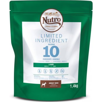 Nutro Limited Ingredient s jehněčím pro dospělé psy 9,5 kg