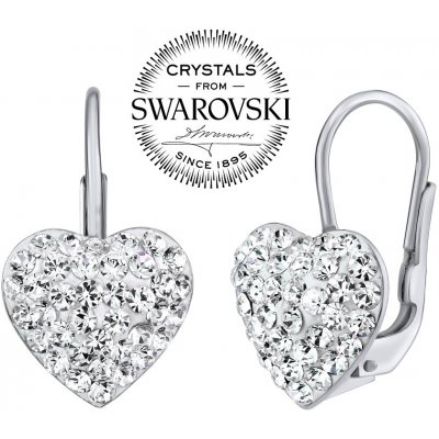 SILVEGO srdce se Swarovski krystaly SILVEGOB36011