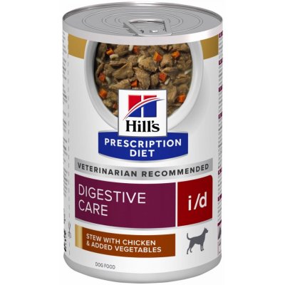 Hill’s Prescription Diet I/D Stew Low Fat & ActivBiome+ kuře & zelenina 354 g