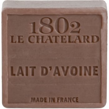 Le Chatelard 1802 Francouzské mýdlo bez palmového oleje Ovesné mléko 100 g