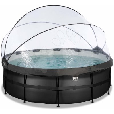 Exit Toys Black Leather pool 427x122 cm