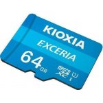 KIOXIA EXCERIA microSDXC UHS-I U1 64 GB LMEX1L064GG2 – Hledejceny.cz