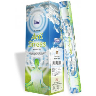 Darshan Vonné tyčinky Anti Stress Hexa 20 ks – Zboží Dáma