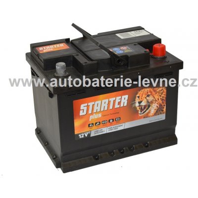 Starter Plus 12V 56Ah 480A 55600 – Zboží Mobilmania