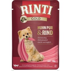 Rinti Gold Adult kuřecí a hovězí 10 x 100 g