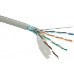 Solarix SXKL-5E-FTP-PVC-GY CAT5e FTP PVC, 305m, šedý – Hledejceny.cz