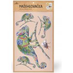 Lesní svět Nažehlovačka L 021 - Chameleon – Sleviste.cz