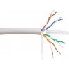 síťový kabel Roline 21.15.1685 ethernetový síťový, CAT 6A U/UTP, 300m, šedý