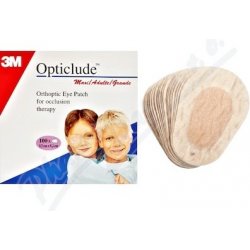 3M Opticlude Oční okluzor Maxi 57 x 82mm 100 ks