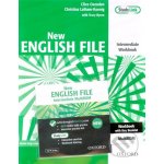 NEW ENGLISH FILE INTERMEDIATE WORKBOOK KEY + CD-ROM PACK - Clive Oxenden; Christina Latham-Koenig – Hledejceny.cz