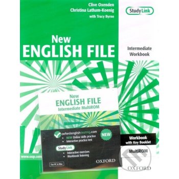 NEW ENGLISH FILE INTERMEDIATE WORKBOOK KEY + CD-ROM PACK - Clive Oxenden; Christina Latham-Koenig