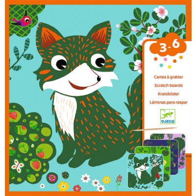 Vyškrabávání Zvířata z lesa – Sleviste.cz