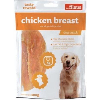 Les Filous Chicken BREAST kuřecí plátky sušené 100 g