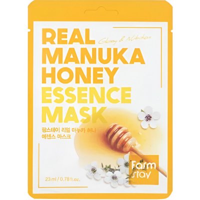 Farmstay Plátýnková maska na obličej Real Manuka Honey Essence Mask - 23 ml – Hledejceny.cz
