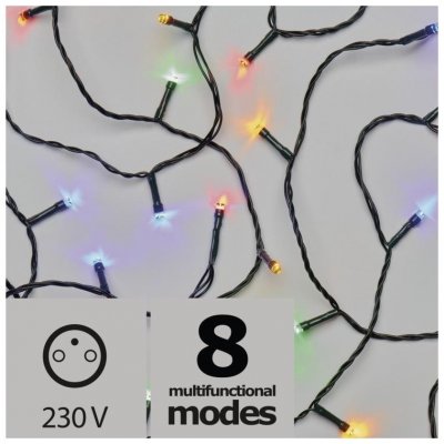 Emos ZY2014 96 LED řetěz 10m červ. zel. mod. programy časovač – Hledejceny.cz